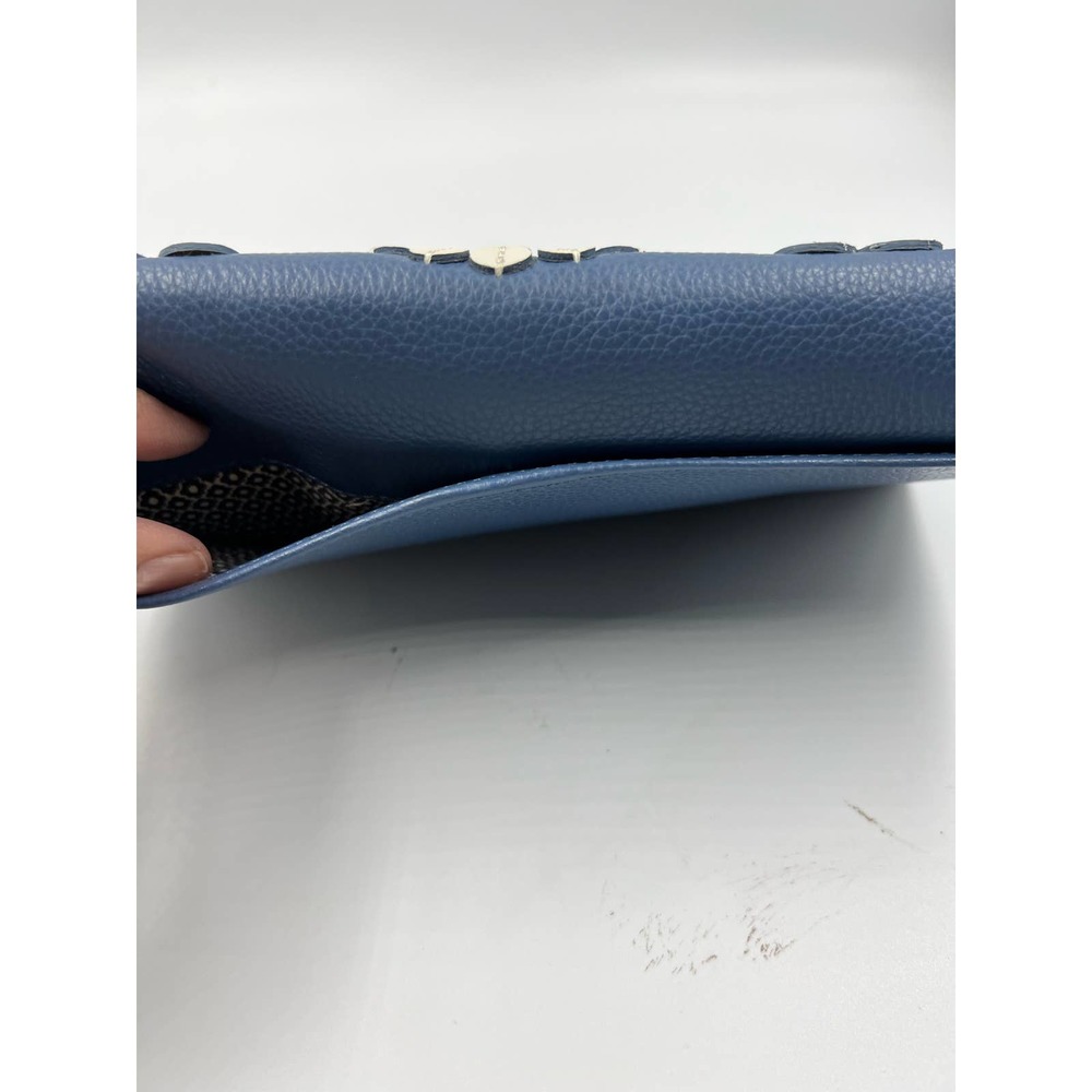 Brighton Flap Organizer Crossbody Bag Blueprint  NWT - Picture 5 of 7